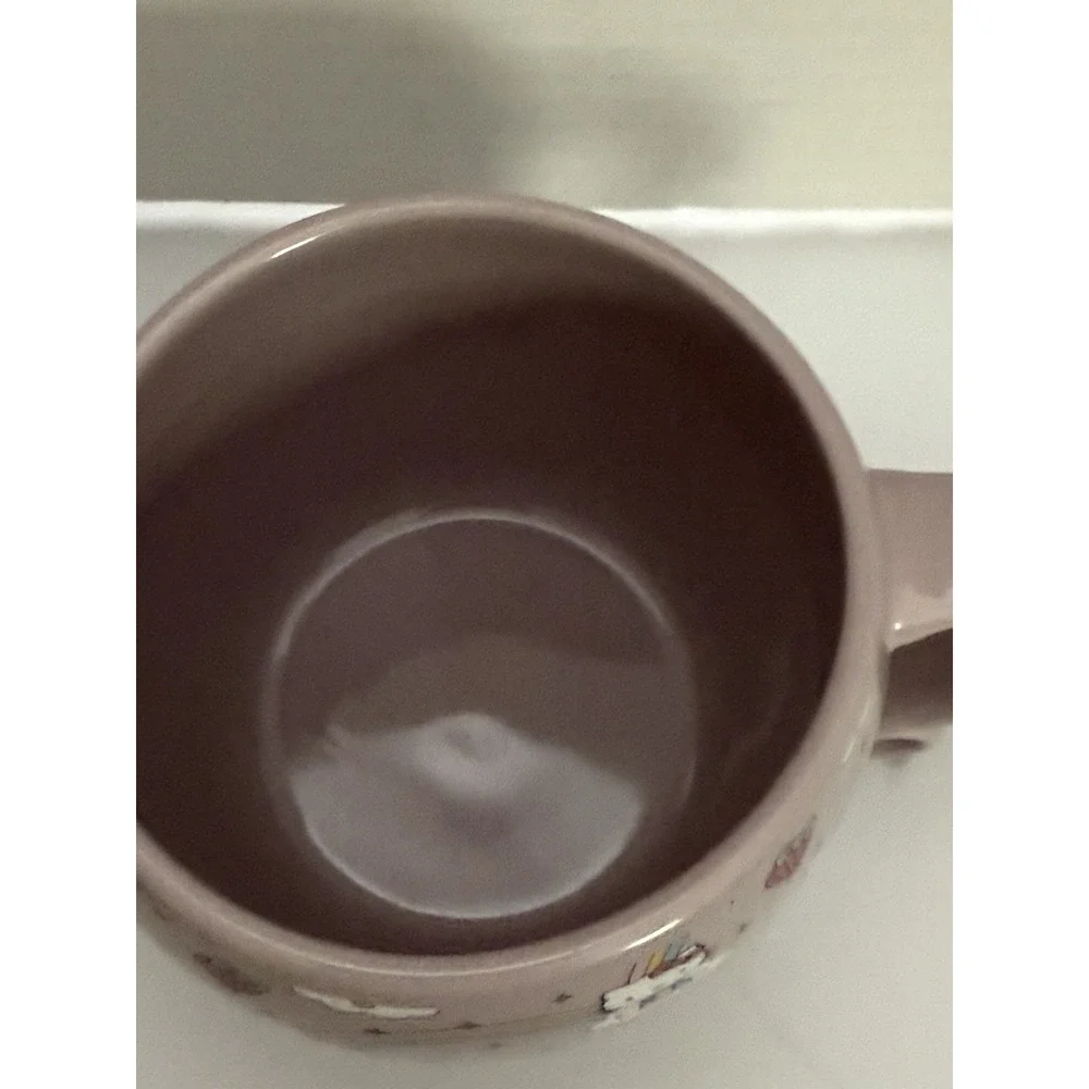 Hello Kitty Coffee Cup Mug Tea Sanrio Lavender Unicorn Rainbow Cloud‎ Pattern